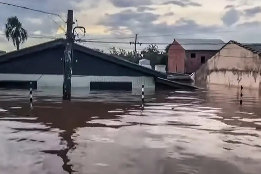 MAIS TRAGÉDIA: Chuvas voltam com força no Rio Grande do Sul e governo alerta para evacuação