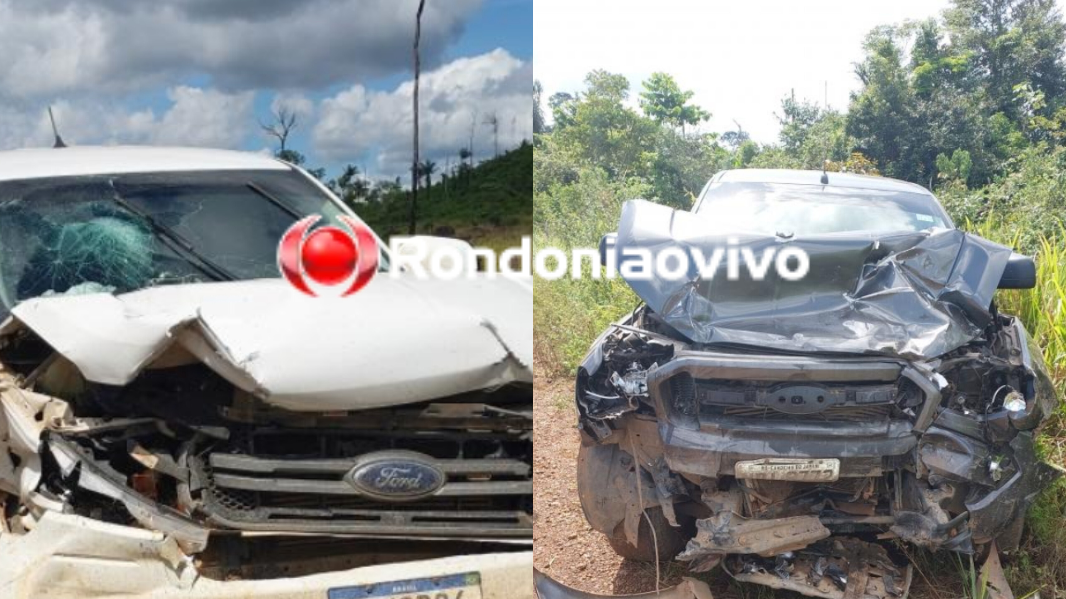 COLISÃO FRONTAL: Ex-deputado estadual sofre grave acidente em Rondônia 