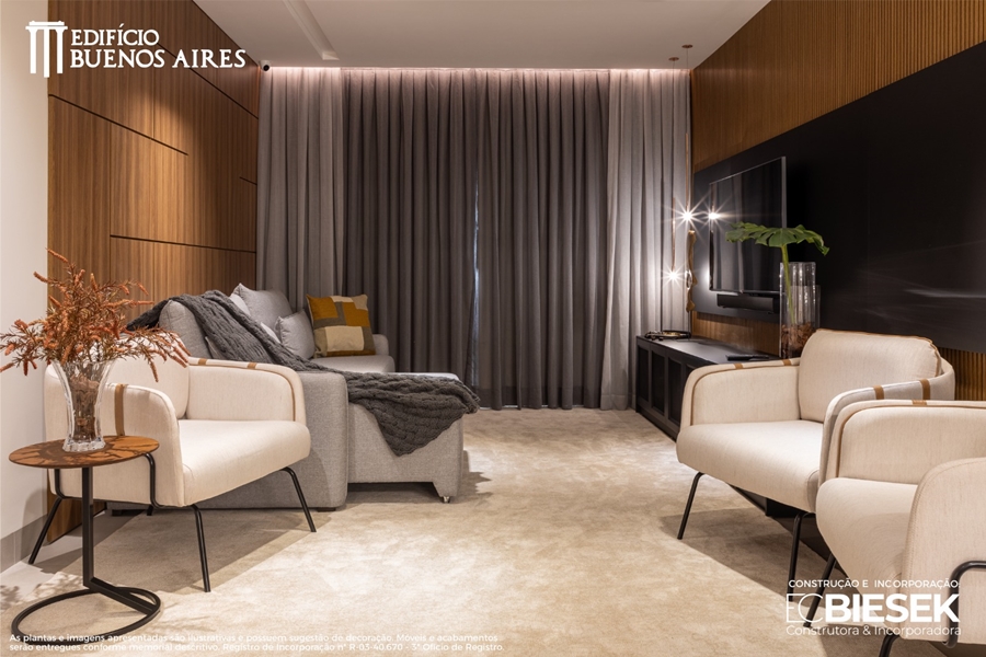 DECORADO: ECBIESEK inaugura apartamento de luxo no Edifício Buenos Aires