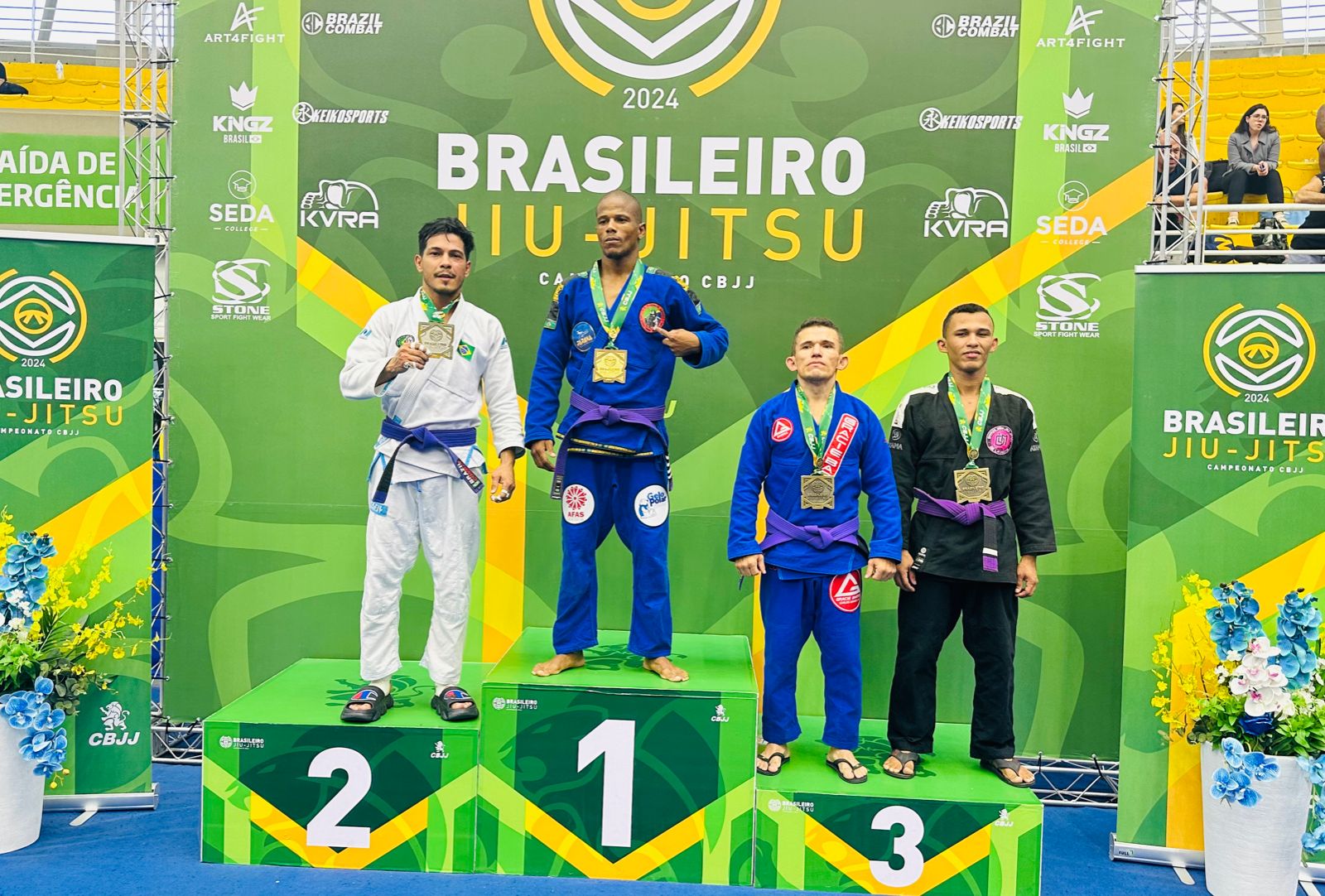 JIU-JITSU: Atletas de RO conquistam 24 medalhas no Campeonato Brasileiro