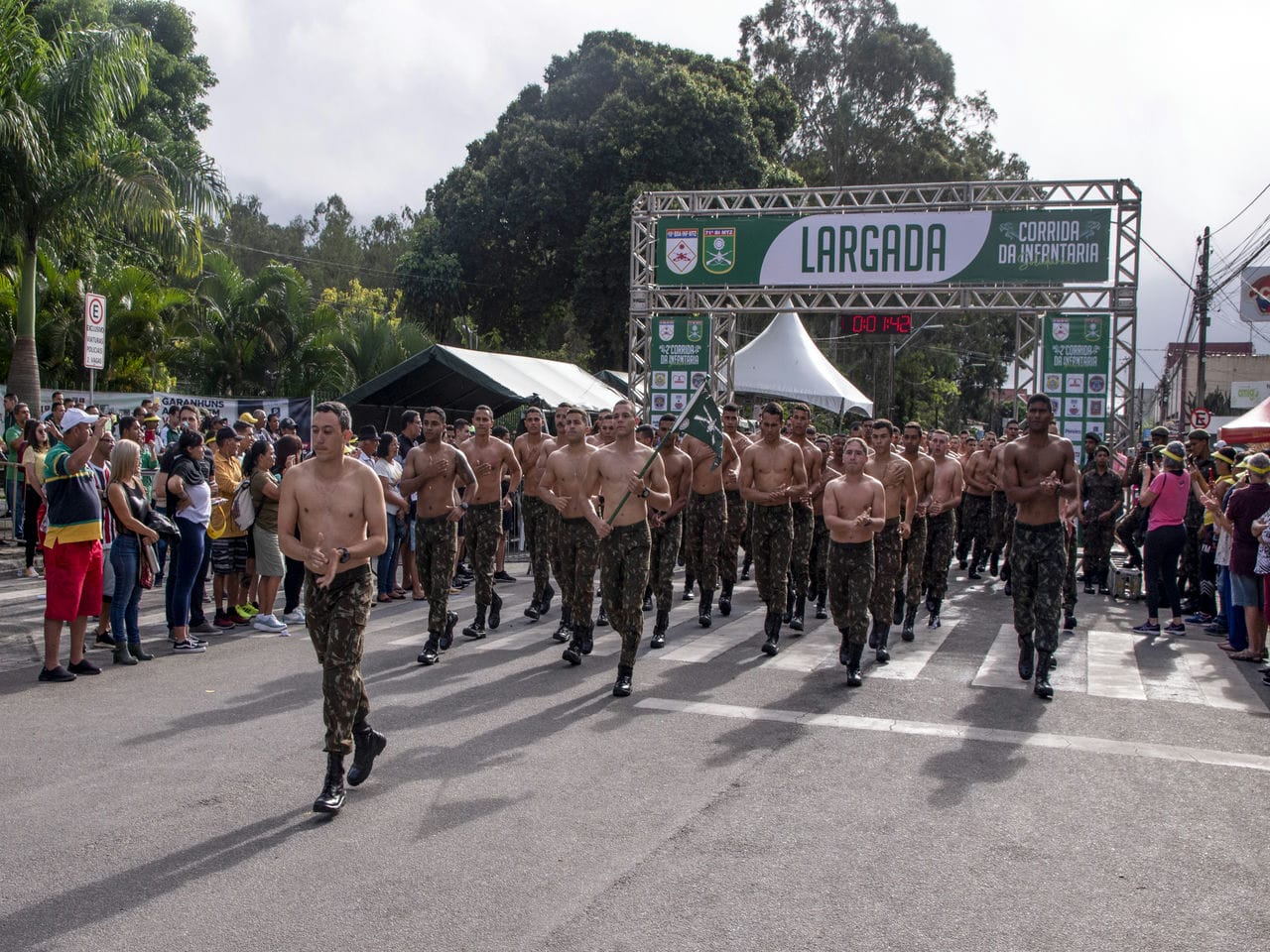 EXÉRCITO: 1ª Corrida de Infantaria da 17ª Brigada de Infantaria de Selva acontece em PVH